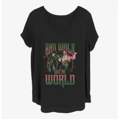 Hot Sale ✨ Disney Villains Bad Girls Rule Girls T-Shirt Plus Size 👏