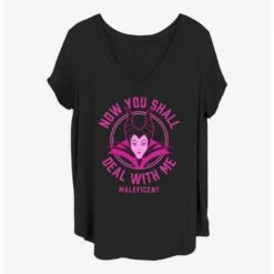 Flash Sale 💯 Disney Villains Deal With Maleficent 🔥 Girls T-Shirt Plus Size ❤️