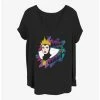 Cheap 😍 Disney Villains Good To Be Queen 🔔 Girls T-Shirt Plus Size ⌛