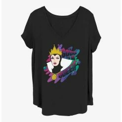 Cheap 😍 Disney Villains Good To Be Queen 🔔 Girls T-Shirt Plus Size ⌛