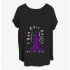 Hot Sale 🎁 Disney Villains Maleficent Run This Castle Girls T-Shirt Plus Size 🔥
