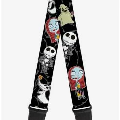 Outlet ❤️ The Nightmare Before 🎁 Christmas 4 Mini Character Poses Guitar Strap 👍