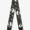Wholesale ✨ The Nightmare Before Christmas Jack Expressions 🎁 Halloween Guitar Strap ✔️