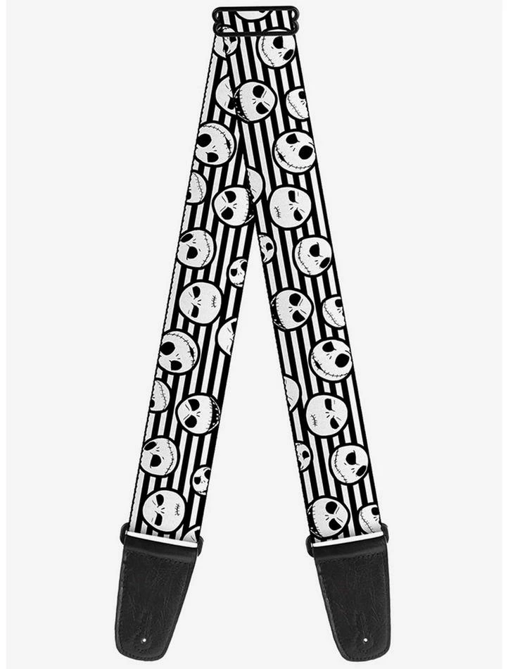 Top 10 π€© The Nightmare Before Christmas Jack Expressions Stripe White Black Guitar Strap π₯ 1 Top 10 π€© The Nightmare Before Christmas Jack Expressions Stripe White Black Guitar Strap π₯