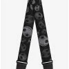 Cheap 👏 The Nightmare Before Christmas Jack Expressions Scattered Guitar Strap 🎉