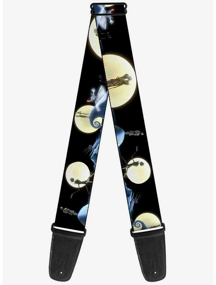 Hot Sale β€οΈ The Nightmare Before π Christmas Jack Sally Moon Guitar Strap π― 1 Hot Sale β€οΈ The Nightmare Before π Christmas Jack Sally Moon Guitar Strap π―