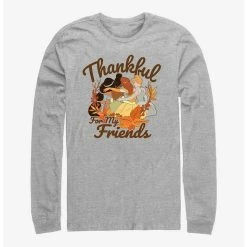 New 🔥 Disney Princesses Thankful For Friends Long-Sleeve T-Shirt 😀