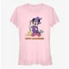 Buy 🌟 Disney Minnie Mouse Happy Halloween Witch Girls T-Shirt ⭐