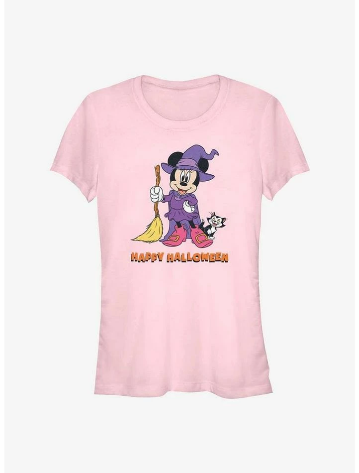 Buy 🌟 Disney Minnie Mouse Happy Halloween Witch Girls T-Shirt ⭐ 1 Buy 🌟 Disney Minnie Mouse Happy Halloween Witch Girls T-Shirt ⭐