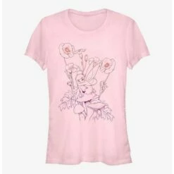 Cheap 🛒 Disney Tinker Bell Fall Mushroom Girls T-Shirt 🤩
