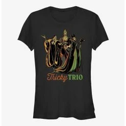 Deals 🛒 Disney Villains Tricky Trio Girls T-Shirt 🔥