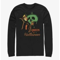 Deals 💯 Disney Villains Queen of Halloween Long-Sleeve T-Shirt 🎉