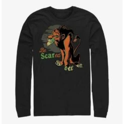 Promo ❤️ Disney Villains Be Scared Long-Sleeve T-Shirt 🔔