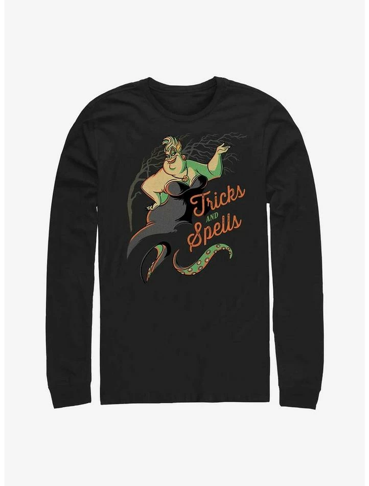 Wholesale ⌛ Disney Villains Ursula Tricks and Spells Long-Sleeve T-Shirt 😉 1 Wholesale ⌛ Disney Villains Ursula Tricks and Spells Long-Sleeve T-Shirt 😉