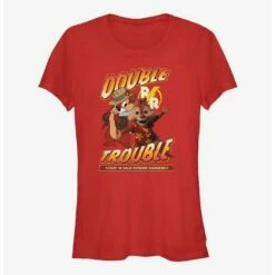 Discount 😀 Disney Chip 'n Dale: Rescue Rangers Double Trouble Girls T-Shirt 🛒