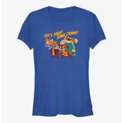 Best Pirce ⌛ Disney Chip 'n Dale: Rescue Rangers Fight Crime 🧨 Girls T-Shirt ✔️