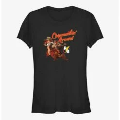Best deal 🎉 Disney Chip 'n Dale: Rescue Rangers Chipmunkin' Around 🧨 Girls T-Shirt ❤️