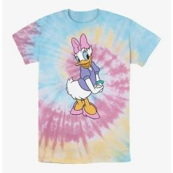 Best Pirce 😉 Disney Daisy Duck Classic Daisy Tie Dye T-Shirt 😍