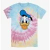 Promo ✔️ Disney Donald Duck Big Face Donald Tie Dye T-Shirt 🥰
