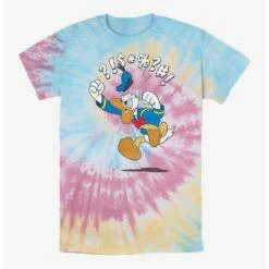 Buy 🎁 Disney Donald Duck Donald Mad Tie Dye T-Shirt ❤️