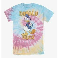 Cheapest 👏 Disney Donald Duck Mad Donald Tie Dye T-Shirt ✨