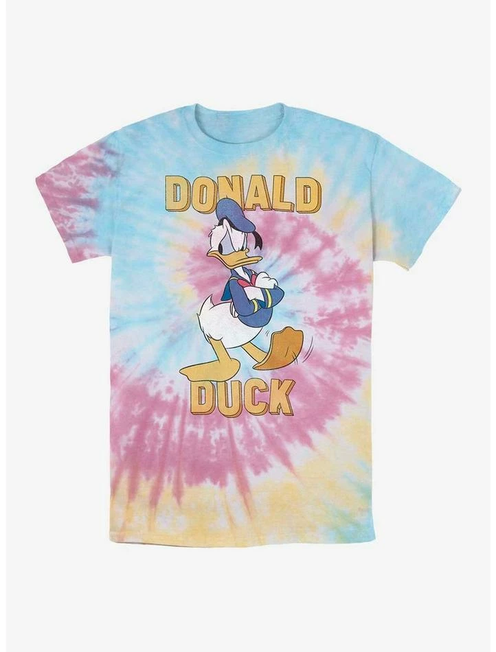 Cheapest π Disney Donald Duck Mad Donald Tie Dye T-Shirt β¨ 1 Cheapest π Disney Donald Duck Mad Donald Tie Dye T-Shirt β¨