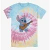 Cheap 🔥 Disney Lilo & Stitch Ukulele Stitch Tie Dye T-Shirt ⌛