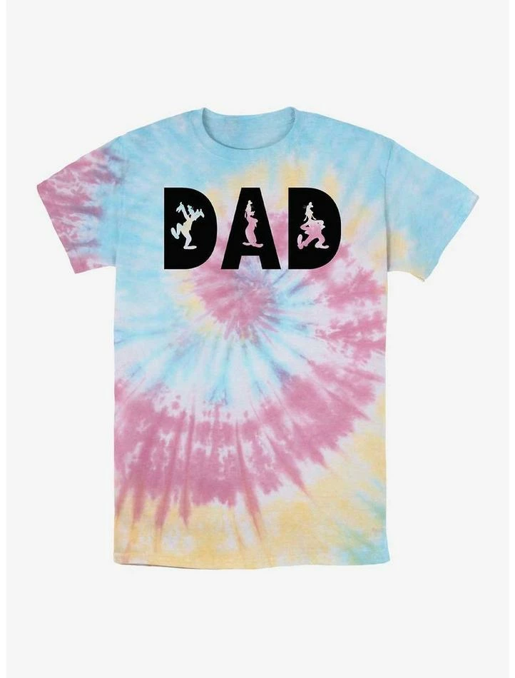 Wholesale ❤️ Disney Mickey Mouse Dad Tie Dye T-Shirt ⌛ 1 Wholesale ❤️ Disney Mickey Mouse Dad Tie Dye T-Shirt ⌛