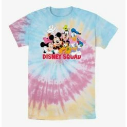Cheapest 🎁 Disney Mickey Mouse Disney Squad Tie Dye T-Shirt ❤️