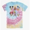 Wholesale ✨ Disney Mickey Mouse Friends Faces Tie Dye T-Shirt 😀