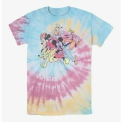 Cheapest 🔥 Disney Mickey Mouse Group Run Tie Dye T-Shirt ⭐