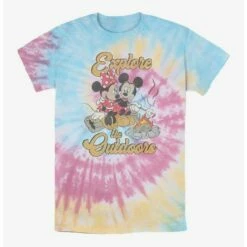 Wholesale 👍 Disney Mickey Mouse Explore The Outdoors Tie Dye T-Shirt 🌟