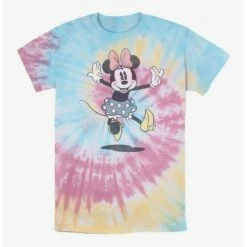 Cheap 🎉 Disney Minnie Mouse Minnie Jump Tie Dye T-Shirt 🧨