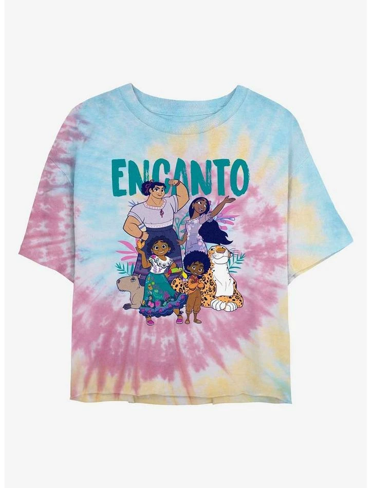 Budget π― Disney Encanto Family Tie Dye Crop Girls T-Shirt π 1 Budget π― Disney Encanto Family Tie Dye Crop Girls T-Shirt π