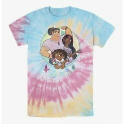 Cheap ✔️ Disney Encanto Sisters Tie Dye T-Shirt 💯