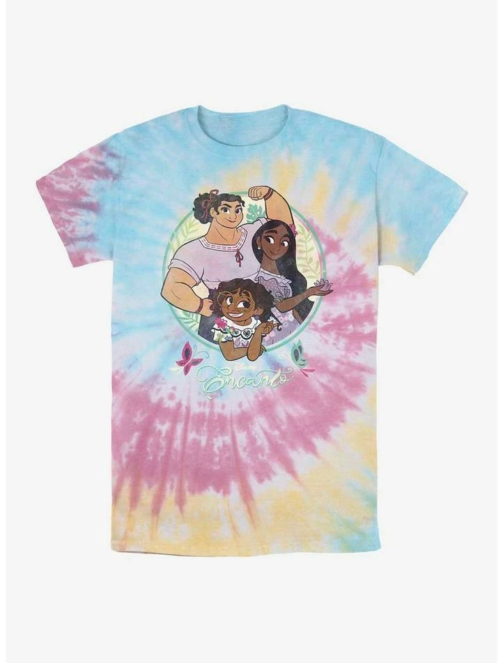 Cheap βοΈ Disney Encanto Sisters Tie Dye T-Shirt π― 1 Cheap βοΈ Disney Encanto Sisters Tie Dye T-Shirt π―