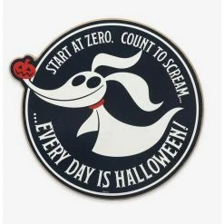 Promo 🥰 Disney The Nightmare Before ❤️ Christmas Start At Zero Round Wood Wall Decor ❤️
