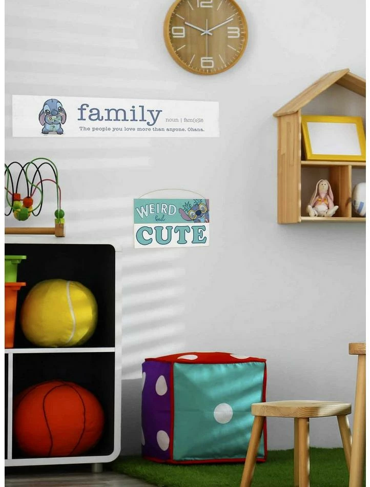 Wholesale ✨ Disney Lilo & Stitch Weird But Cute Hanging Wood Wall Decor ✨ 2 Wholesale ✨ Disney Lilo & Stitch Weird But Cute Hanging Wood Wall Decor ✨ - Image 2