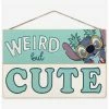 Wholesale ✨ Disney Lilo & Stitch Weird But Cute Hanging Wood Wall Decor ✨