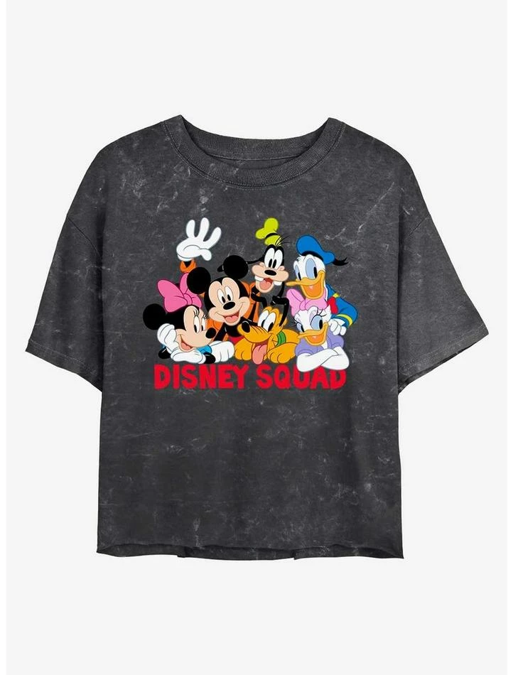 Best deal π― Disney Mickey Mouse Disney Squad Mineral Wash Crop Girls T-Shirt π₯ 1 Best deal π― Disney Mickey Mouse Disney Squad Mineral Wash Crop Girls T-Shirt π₯