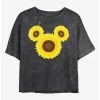 Best reviews of 👏 Disney Mickey Mouse Mickey Sunflower Mineral Wash Crop Girls T-Shirt ✨