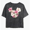 Promo 🛒 Disney Mickey Mouse Tropical Mouse Mineral Wash Crop Girls T-Shirt 🥰