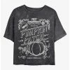 Best deal 🎉 Disney Cinderella Fairy Godmother's Pumpkin Patch Mineral Wash Crop Girls T-Shirt 🧨