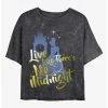Best deal ⌛ Disney Cinderella No Midnight Mineral Wash Crop 🧨 Girls T-Shirt ❤️