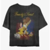 Cheap ✔️ Disney Princesses Classic Beauty Mineral Wash Crop 🔥 Girls T-Shirt 😍