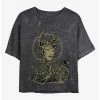 Best deal 👏 Disney Maleficent The Gift Maleficent Mineral Wash Crop Girls T-Shirt 🎉