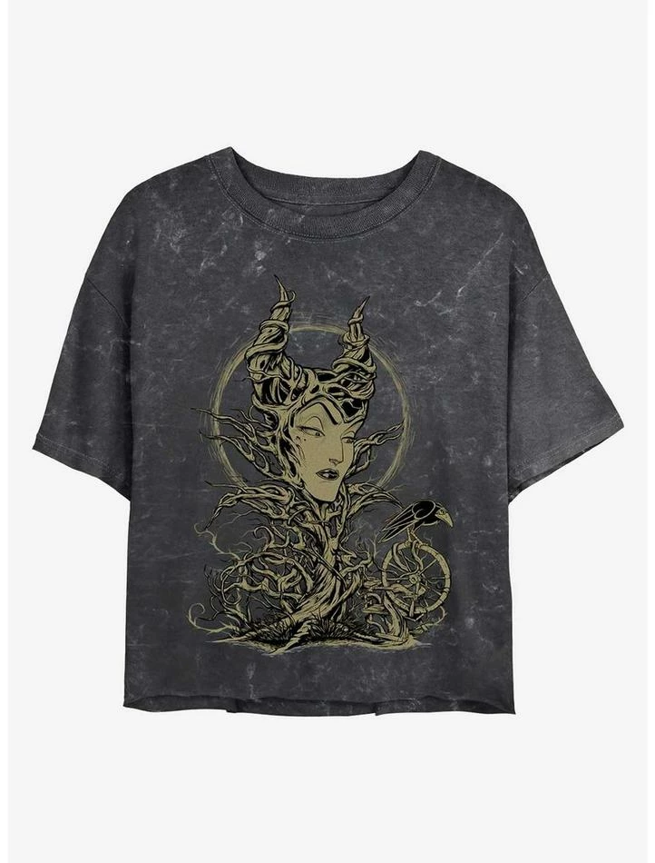 Best deal π Disney Maleficent The Gift Maleficent Mineral Wash Crop Girls T-Shirt π 1 Best deal π Disney Maleficent The Gift Maleficent Mineral Wash Crop Girls T-Shirt π