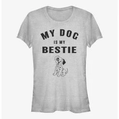 Best deal ❤️ Disney 101 Dalmatians Patch Is My Bestie 🌟 Girls T-Shirt 🛒