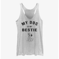 Top 10 🔔 Disney 101 Dalmatians Patch Is My Bestie Girls Tank 🔥