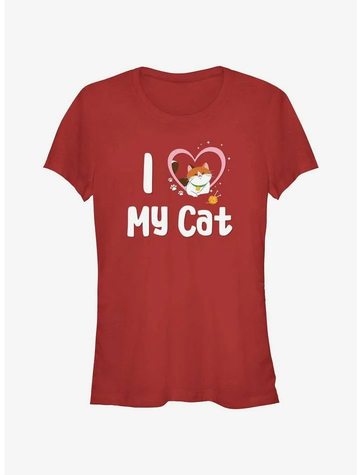 Best Sale π Disney Pixar Big Hero 6 Love My Cat Girls T-Shirt π 1 Best Sale π Disney Pixar Big Hero 6 Love My Cat Girls T-Shirt π